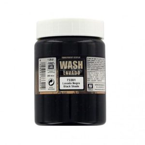 200 Ml. Black Wash-Game Color, Vallejo 73301