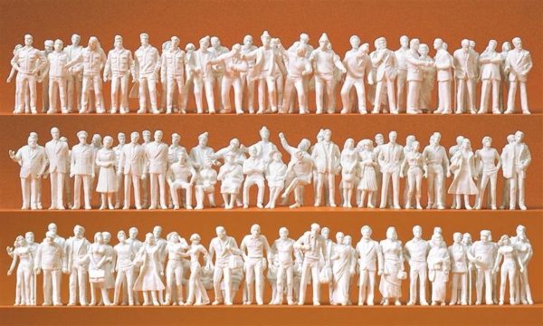 1/100 İnsan Figürleri 190 Adet, - Preiser 74090