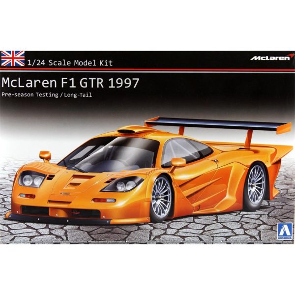 1/24 Mclaren F1 Gtr 1997 (Overseas Edition) Maketi, Aoshima Model 07495
