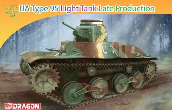 1/72 Ija Type 95 Ha-Go Late Production Maketi, Dragon 7517