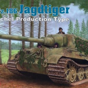 1/72 Jagdtiger Henschel Type Maketi, Dragon 7563