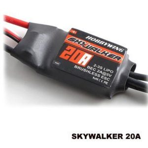 Skywalker Serisi 20 Amper 2-4S LiPo Uçak Motoru için ESC, Hobbywing 80060010
