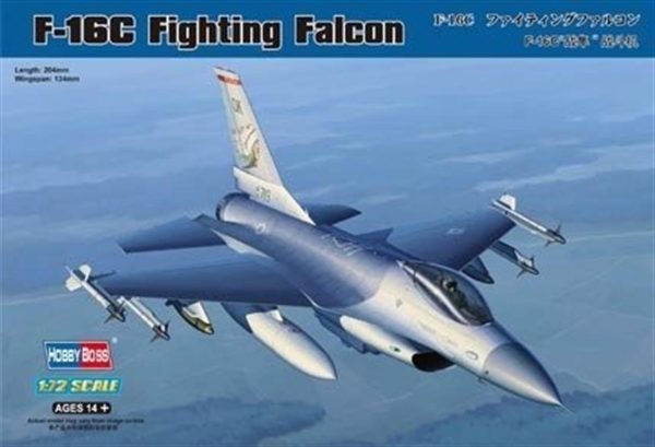 1/72 F-16C Fighting Falcon Maketi, HobbyBoss 80274 - Görsel 2