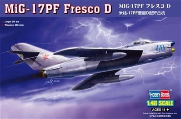 1/48 Mig-17Pf Fresco D, HobbyBoss80336 - Görsel 2