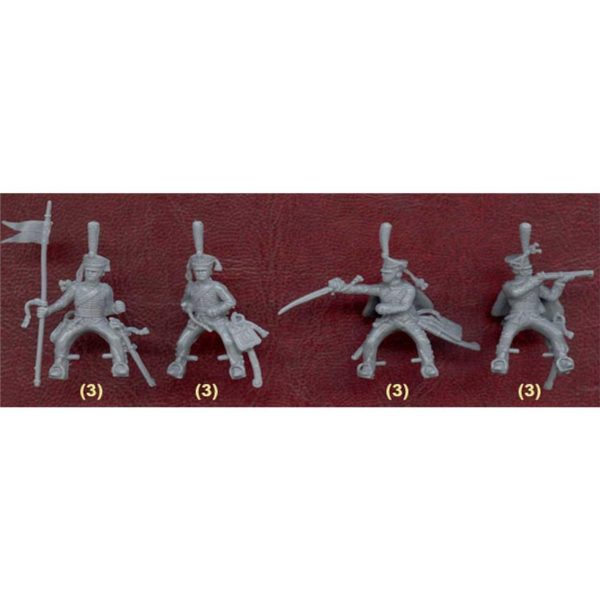 1/72 Rus Hussarlar 1/12-1814 Maketi, Zvezda 8055 - Görsel 2