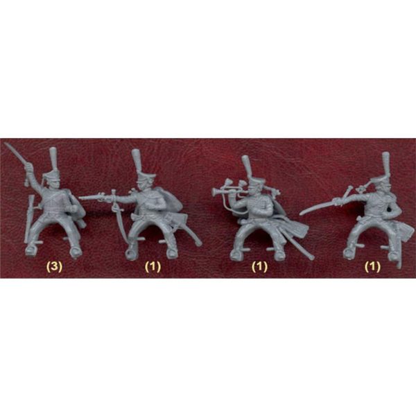 1/72 Rus Hussarlar 1/12-1814 Maketi, Zvezda 8055 - Görsel 3