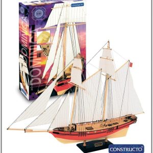 1/88 Domınıca Hazır Gövdeli Ahşap Tekne Maketi, Constructo 80565