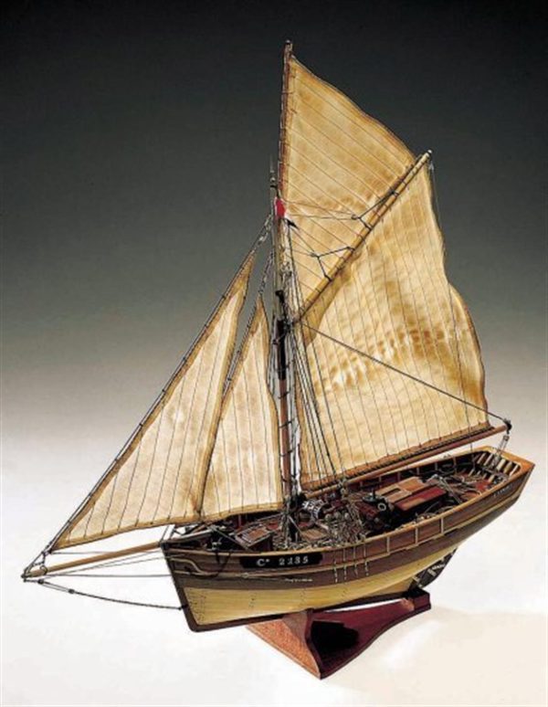 1/35 Le Camaret Ahşap Tekne Maketi, Constructo 80825