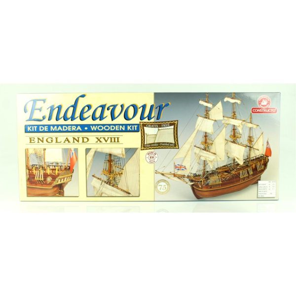 1/60 Endeavour Ahşap Tekne Maketi, Constructo 80832