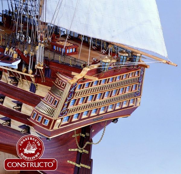 1/94 Victory Ahşap Tekne Maketi, Constructo 80833 - Görsel 3