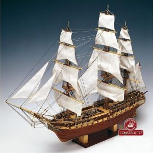 1/82 U.S.S. Constitution Ahşap Tekne Maketi, Constructo 80836