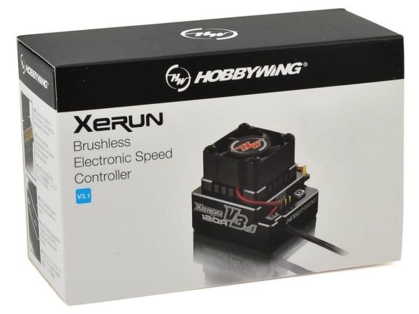 Xerun Serisi 120 Amper 2-3S LiPo Fırçasız Araba Motoru için ESC, Hobbywing 81020340B