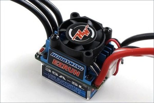 EZRUN COMBO B2 35A+9T+ LED, Hobbywing 81030030 - Görsel 3