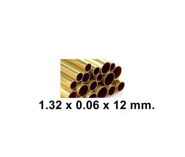 Pirinç Yuvarlak Boru 015Mm Çeperlı 080 Mm, K&S 815035 - Görsel 2