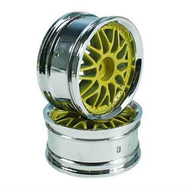 4 Yellow/Gümüş 10 Y-Spoke Wheels 1 Pair(1/1, Fuyuan 8309Ys