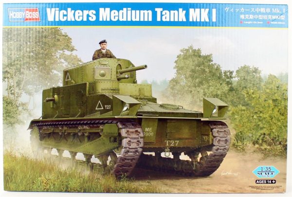 1/35 Vickers Mk1 Maketi, HobbyBoss 83878