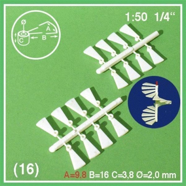 1/50 Spıral Basamaklar-Beyaz-14 Adet, Schulcz 853103
