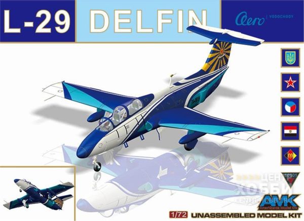 1/72 Aero L-29 Delfin Savaş Uçağı Maketi, AMK Model 86001