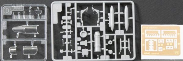 1/72 Aero L-29 Delfin Savaş Uçağı Maketi, AMK Model 86001 - Görsel 3
