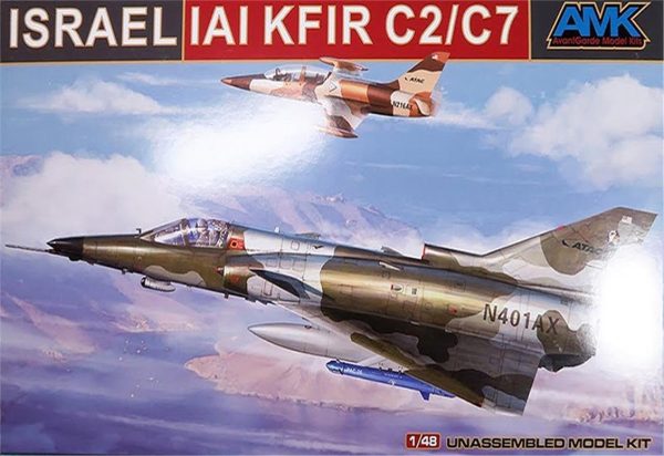 1/48 IAI KFIR C2/C7 Savaş Uçağı Maketi, AMK Model 88001
