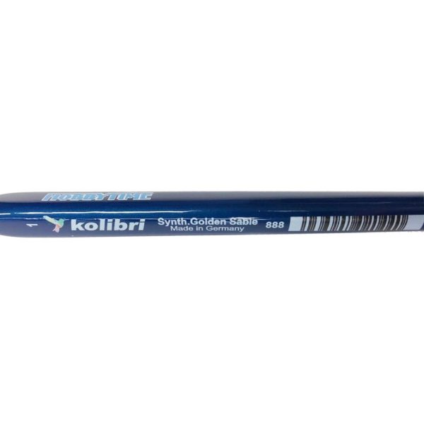Üçgen Mavi Saplı Boya Fırçası No:1, Kolibri 88801 - Görsel 3