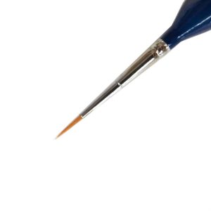 Üçgen Mavi Saplı Boya Fırçası No:2X0, Kolibri 88820