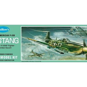 905 1/25 Mustang -43 Cm.-Lastik Motorlu Uçak Kiti