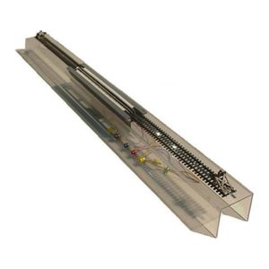 1/87 H0-Tekerlek Temizleme Sistemi-Analog-Har, Lux Modellbau 9305