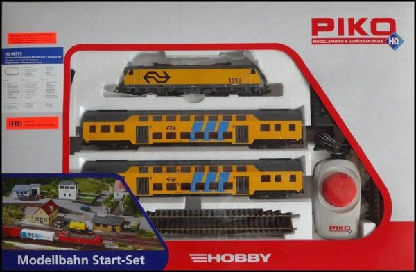 1/87 Start Set E-Lok + 2 Dostowagen Ns, Piko 96975