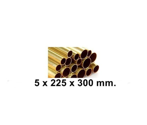 Thın Wall Brass Tubes-5Mm Odx.225Mm Wallx300M, K&S 9838 - Görsel 2