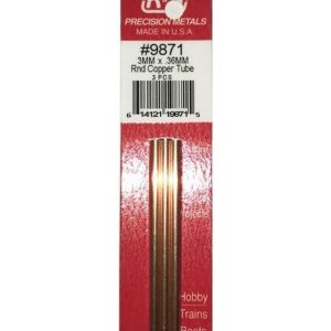 Round Bakır Tubes-3Mm Odx.36Mm Wallx300Mm-3P, K&S 9871