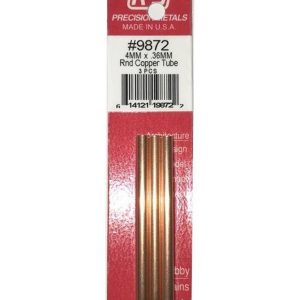 Round Bakır Tubes-4Mm Odx.36Mm Wallx300Mm-3P, K&S 9872