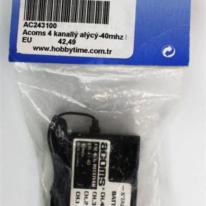 243100 Acoms 4 Kanallı Alıcı-40Mhz Fm