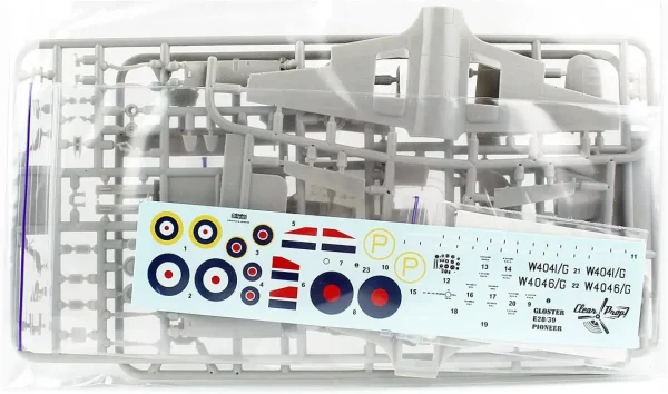 1/72 Gloster E28-39 Öncü Taarruz Jeti Plastik model Kiti, Clear Prop Models 72007 - Görsel 2