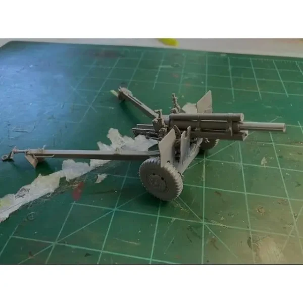1/35 105mm Howitzer M2A1 Top ve M2A2 Römork ile Mürettebat Maketi, Dragon 6531 - Görsel 2