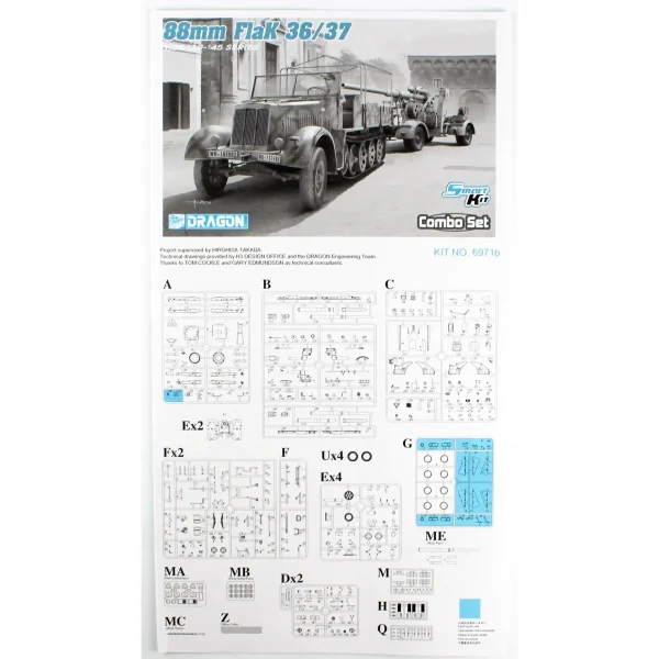 1/35 Sd.Kfz.7 8 Ton Yarı Paletli Kamyon (Geç Dönem) ve 8 - Görsel 5