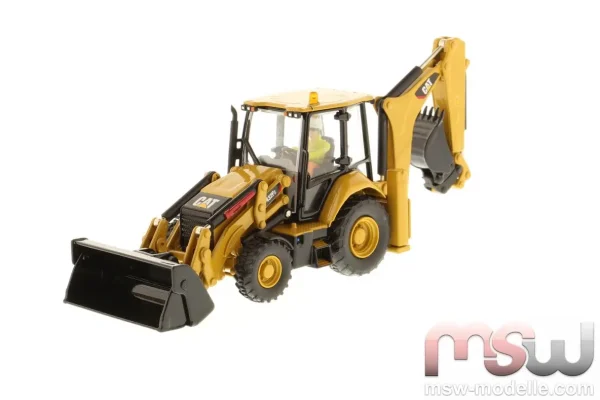 1/50 Cat 432F2 Beko Loder Diecast İş Makinası, Diecast Masters 85249 - Görsel 2