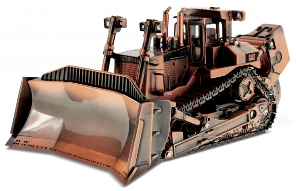 1/50 Cat D11T Dozer Hatıra Serisi Bakır Kaplama Diecast İş Makinası, Diecast Masters 85516
