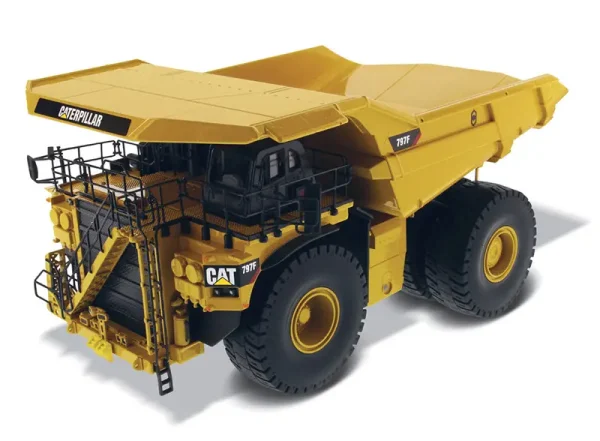 1/50 Cat797F Maden Kamyonu 4 Kademeli Diecast İş Makinası, Diecast Masters 85655 - Görsel 6