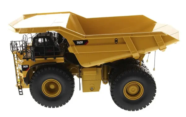 1/50 Cat797F Maden Kamyonu 4 Kademeli Diecast İş Makinası, Diecast Masters 85655 - Görsel 5