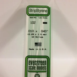 0 25*1 00*355 Mm Köşeli Çubuk-10 Adet -Beyaz, Evergreen 102