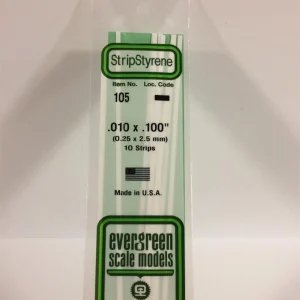 0 25*2 50*355 Mm Köşeli Çubuk-10 Adet -Beyaz, Evergreen 105