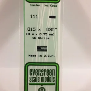 0 40*0 75*355 Mm Köşeli Çubuk-10 Adet -Beyaz, Evergreen 111