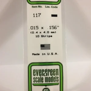 0 40*4 00*355 Mm Köşeli Çubuk-10 Adet -Beyaz, Evergreen 117