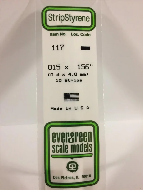0 40*4 00*355 Mm Köşeli Çubuk-10 Adet -Beyaz, Evergreen 117