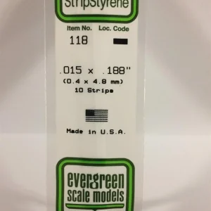 0 40*4 80*355 Mm Köşeli Çubuk-10 Adet -Beyaz, Evergreen 118