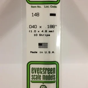 1 00*4 80*355 Mm Köşeli Çubuk-10 Adet -Beyaz, Evergreen 148
