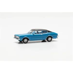 1/87 Ford Taunus Coupe Sky Blue Küçük Araba Modeli, Herpa 023399-002