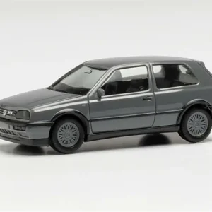 1/87 VW Golf III VR6 Gri Küçük Araba Modeli, Herpa 024075-002