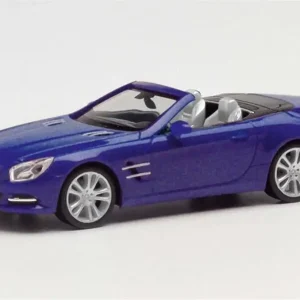1/87 MB SL-Klasse Mavi Küçük Araba Modeli, Herpa 034838-002